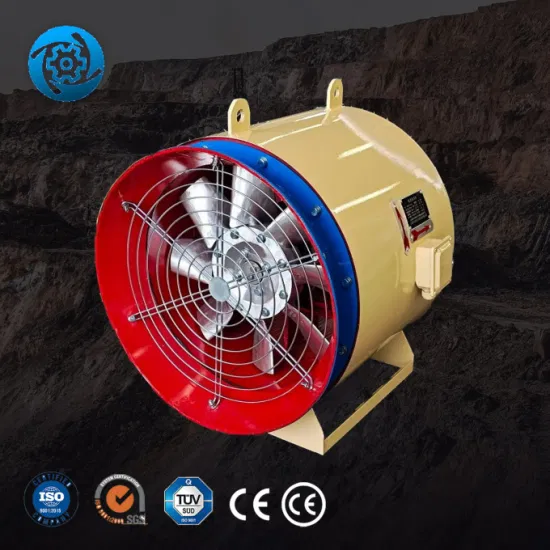 Ventilador axial de túnel de metrô anti